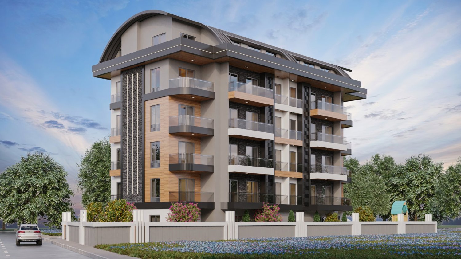 Wohnung 2+1 in Alanya, Turkey, Nr. 25778