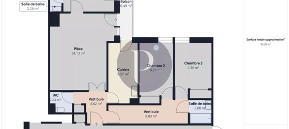 3 Schlafzimmer Wohnung in Chatenay-Malabry, France, Nr. 164442 9