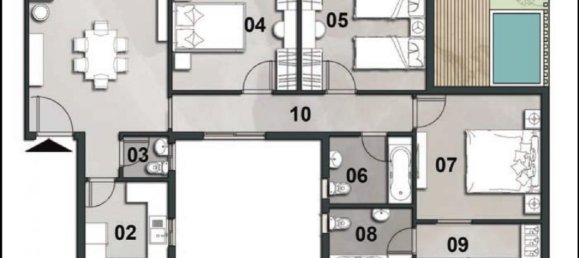 Condominio de 3 dormitorios en New Capital City, Egypt No. 2247 2