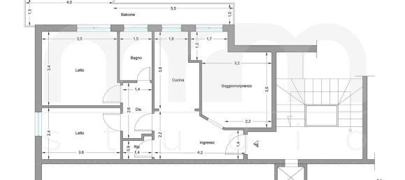 Квартира с 3 спальнями в Пескара, Италия № 339495 20
