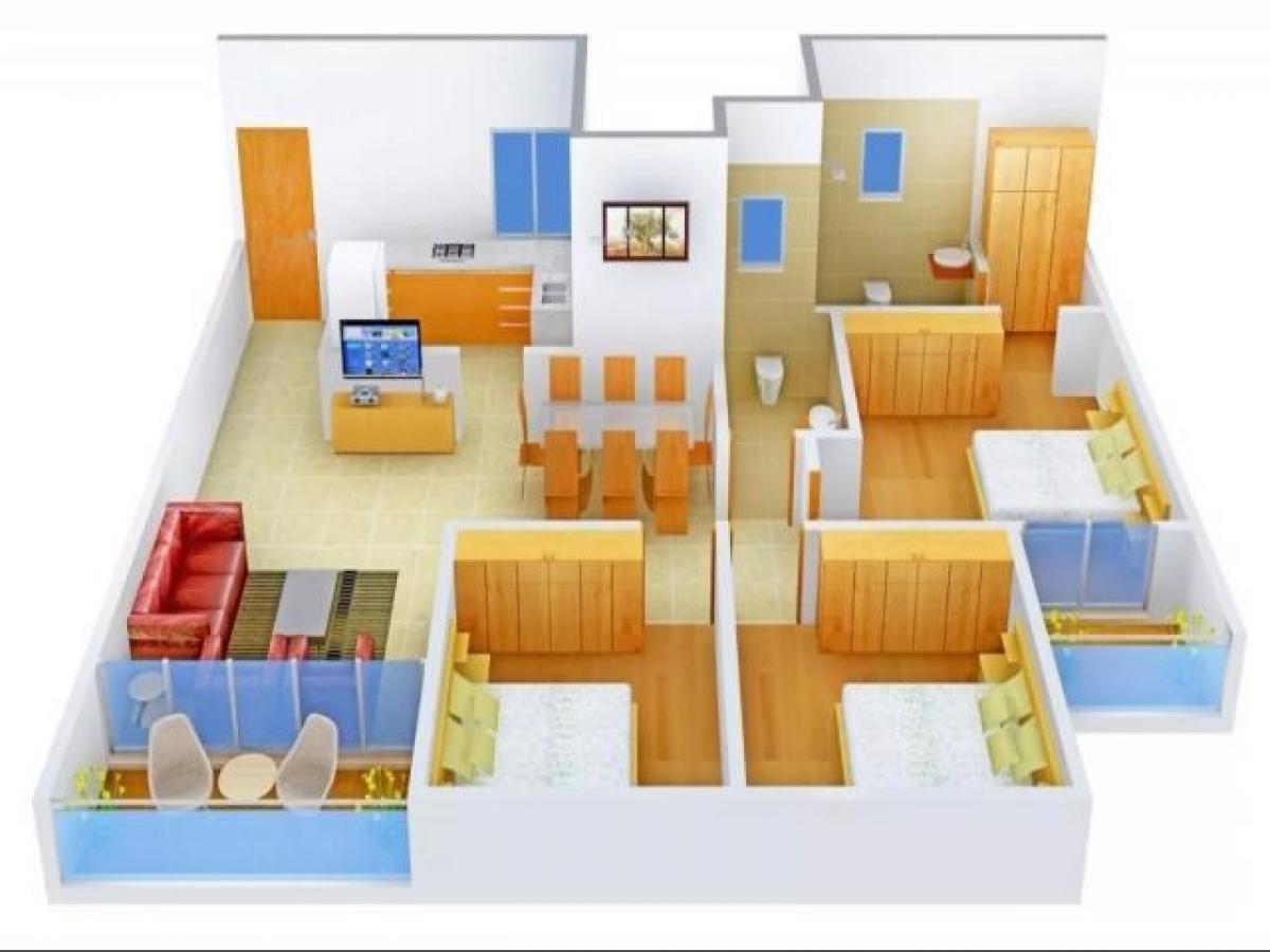 3 bedrooms House in Bangalore, India No. 54112