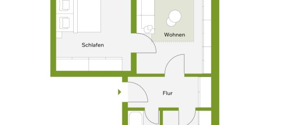 Apartamento de 2 divisões em Leipzig, Germany N.º 14716 18