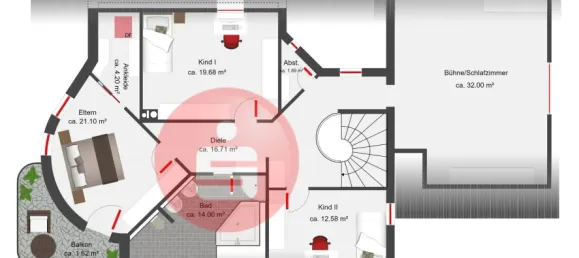 5 Schlafzimmer Haus in Günzburg, Germany, Nr. 191250 20