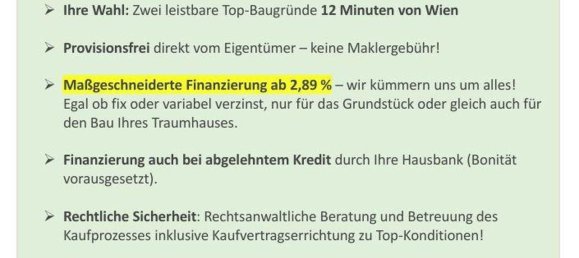 Земельный участок в Гензерндорф, Австрия № 132005 2