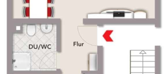 Apartamento de 1 dormitorio en Wesel, Germany No. 164432 10