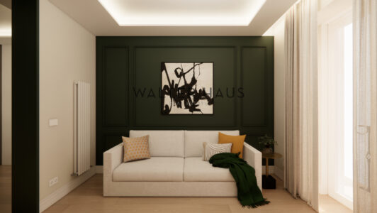 Квартира с 2 спальнями в Мадрид, Испания № 96206