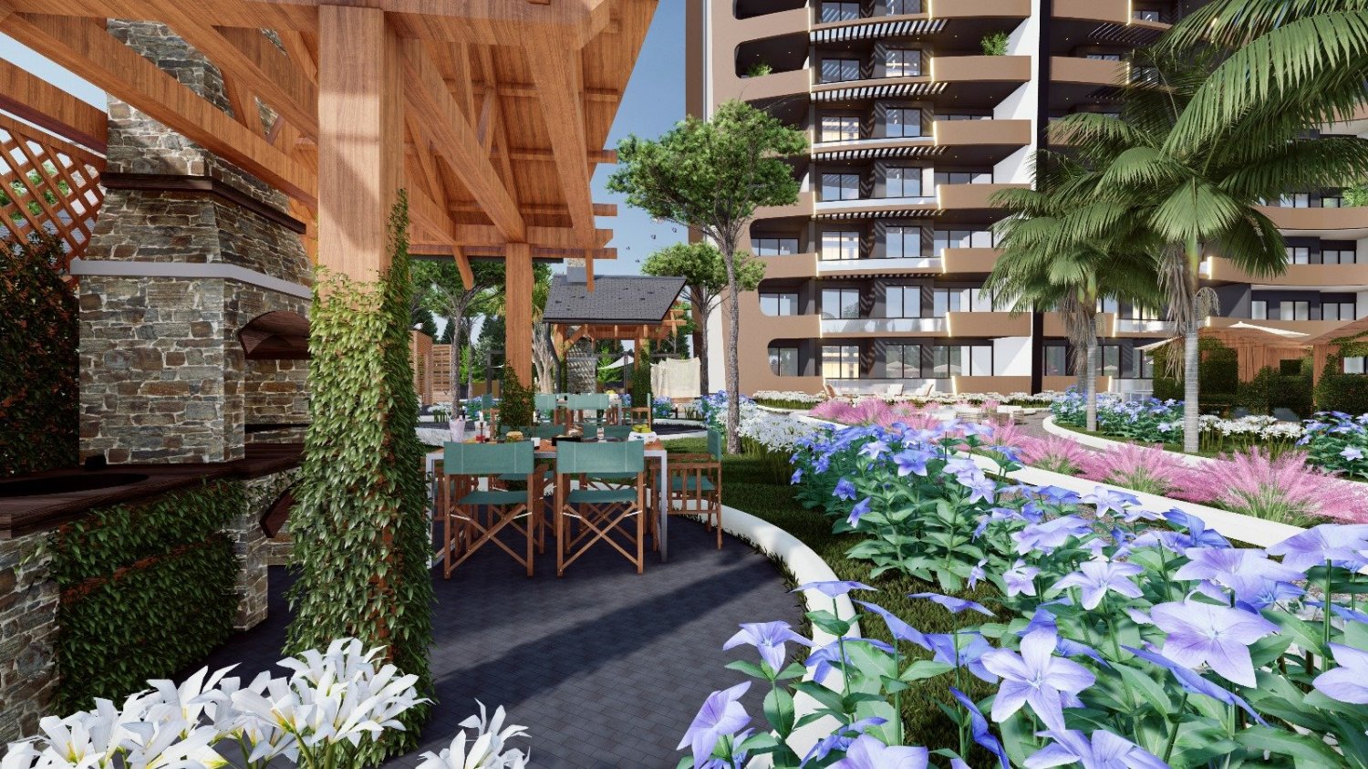 Apartamento 2+1 em Mersin, Turkey N.º 41651