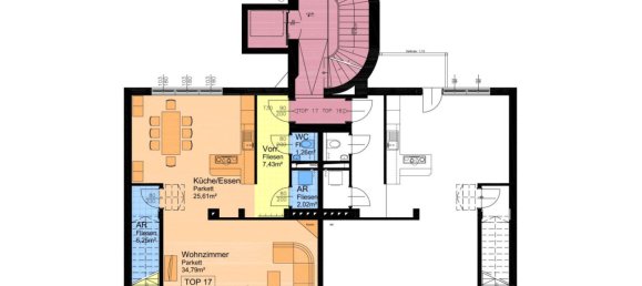 Duplex de 4 divisões em Dobling, Austria N.º 33541 15