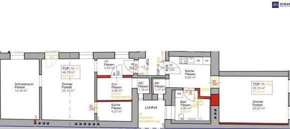 3 rooms Office in Josefstadt, Austria No. 59851 14