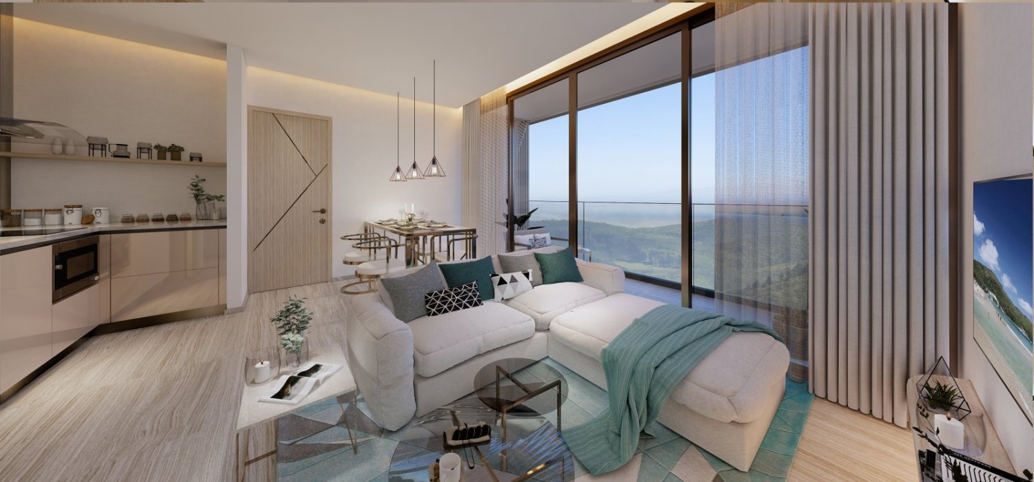 Квартира с 2 спальнями в Пхукет, Таиланд № 5789