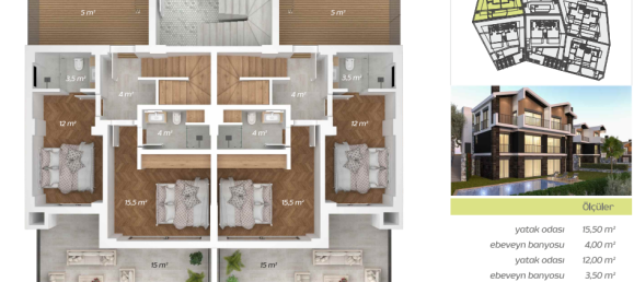 Villa 3+1 in Gökova, Turkey, Nr. 20523 5