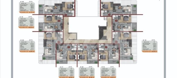 Wohnung 1+1 in Alanya, Turkey, Nr. 14426 23