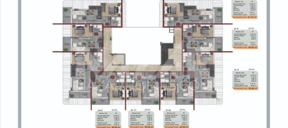 Wohnung 1+1 in Alanya, Turkey, Nr. 14426 22