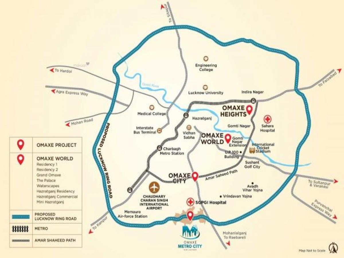 3 bedrooms House in Lucknow, India No. 9529