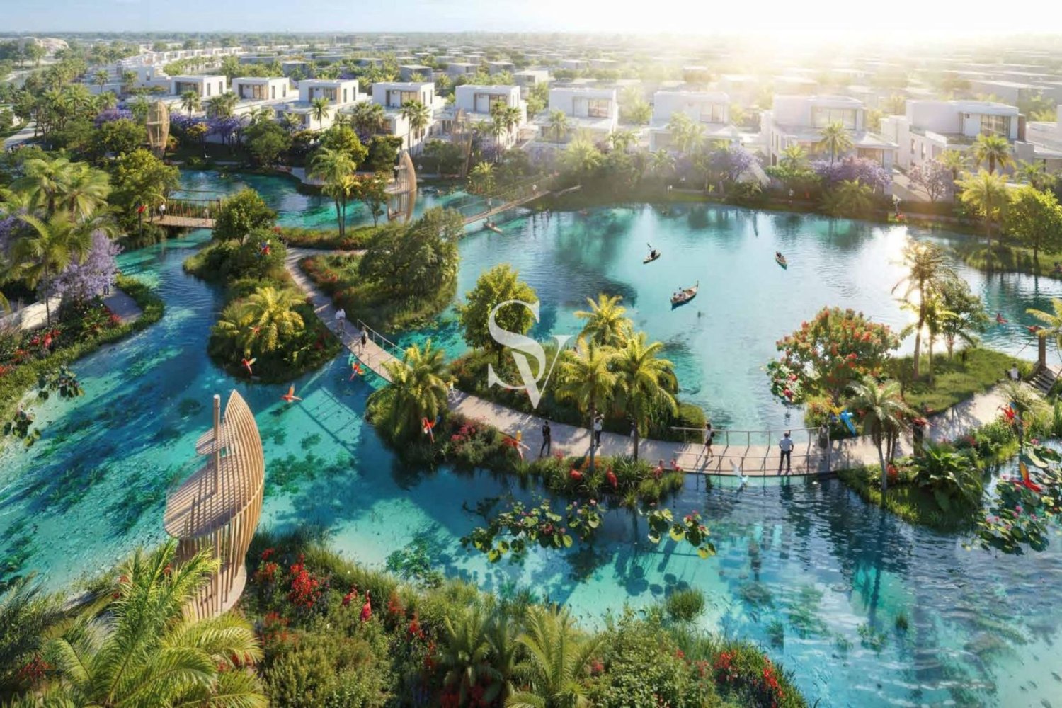 Таунхаус с 4 спальнями в Dubai Land, Дубай, ОАЭ № 110020