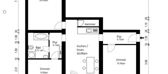 Apartamento T3 em Friedrichshain, Germany N.º 342858 26