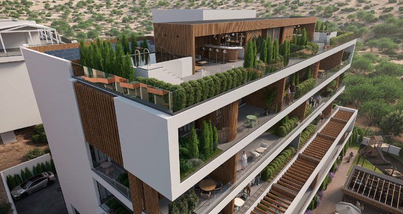 3 bedrooms Penthouse in Germasogeia, Cyprus No. 14994