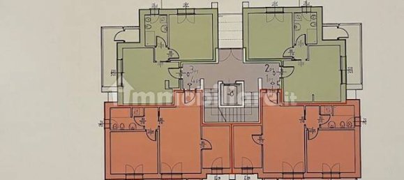 Квартира с 3 спальнями в Галларате, Италия № 146774 8