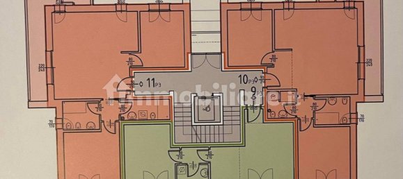 Квартира с 3 спальнями в Галларате, Италия № 146774 14