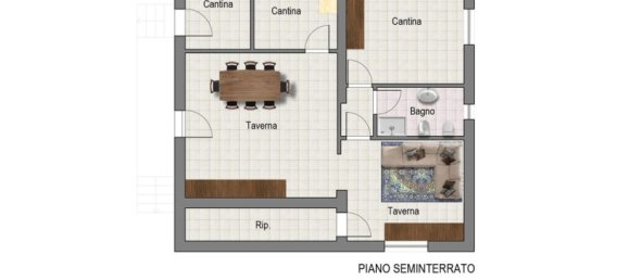 Вилла с 6 комнатами в Виджевано, Италия № 153604 32