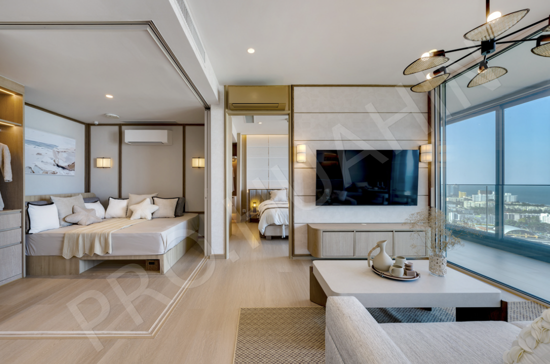2 chambres appartement à vendre à Hua Hin, Prachuap Khiri Khan, Western Thailand, Thailand № 165764