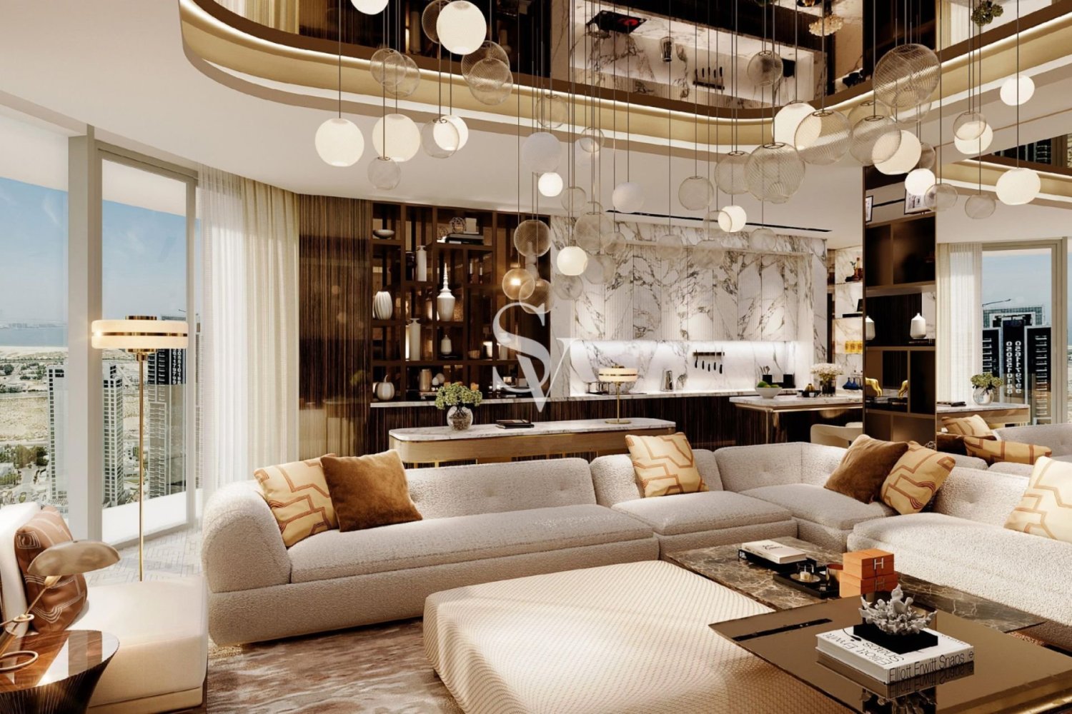 Квартира с 2 спальнями в Al Sufouh, ОАЭ № 124589