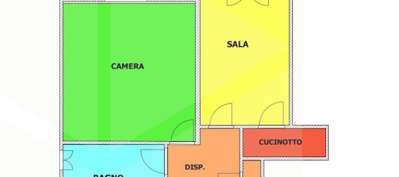 2 rooms Apartment in Bologna, Italy No. 27519 16