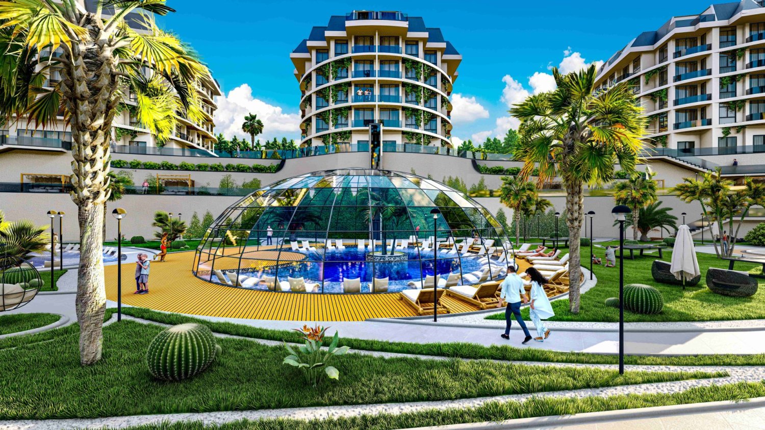 Apartment 1+1 in Kargicak, Turkey No. 30694