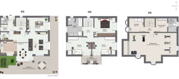 4 غرف نوم منزل في Weilheim-Schongau, Germany رقم 274754 22