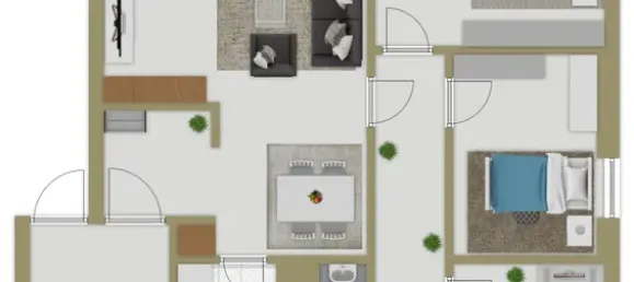 Квартира с 3 спальнями в Kaarst, Германия № 282705 12