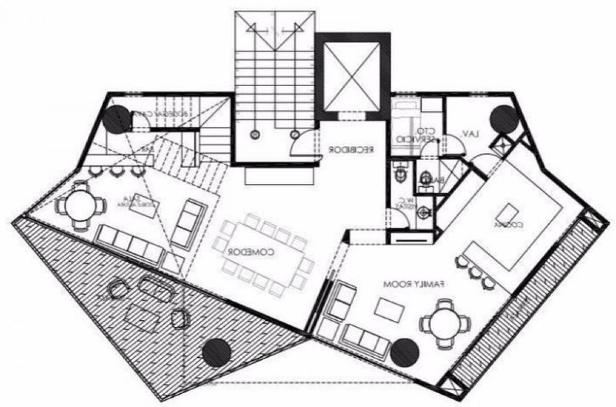 Apartamento de 3 dormitorios en Nuevo León, Mexico No. 176096