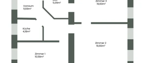3 rooms Apartment in Rudolfsheim-Funfhaus, Austria No. 154562 15