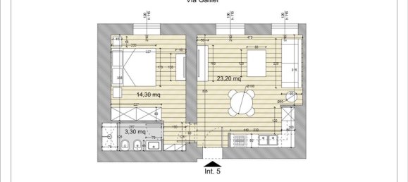 1 Schlafzimmer Wohnung in Rome, Italy, Nr. 332886 6