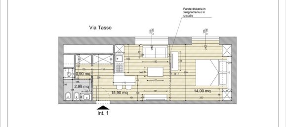 1 Schlafzimmer Wohnung in Rome, Italy, Nr. 332886 2