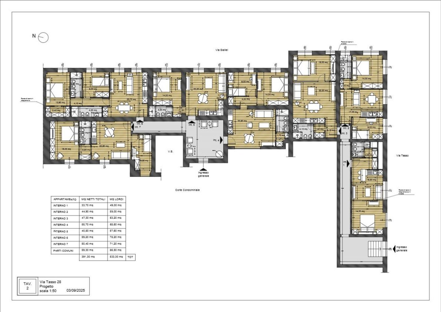 1 Schlafzimmer Wohnung in Rome, Italy, Nr. 332886