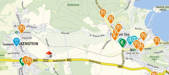 Квартира с 2 комнатами в Финкенштайн ам Факер Зе, Австрия № 143862 12