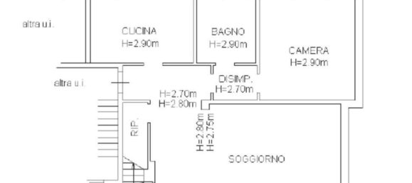6 rooms Apartment in Travagliato, Italy No. 7115 14