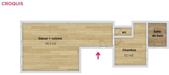 1 bedroom Apartment in Grenoble, France No. 208840 22