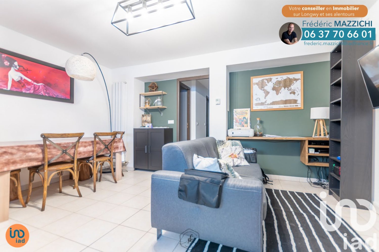 2 Schlafzimmer Wohnung in Longwy, France, Nr. 64442