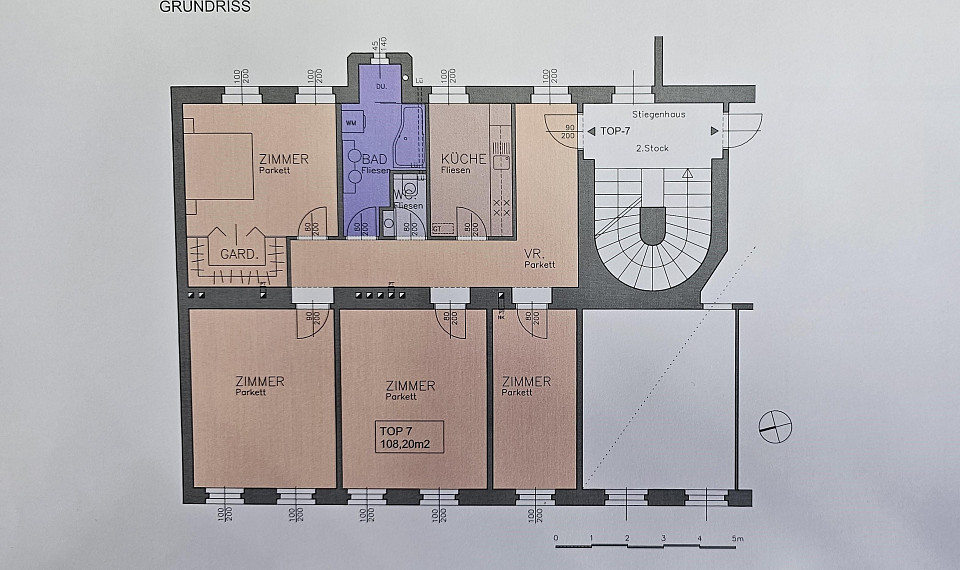 4غرفة شقة في Ottakring, Austria رقم 127578