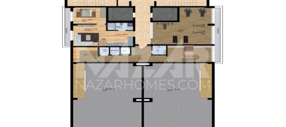 Appartement 1+1 à Alanya, Turkey No. 14340 24