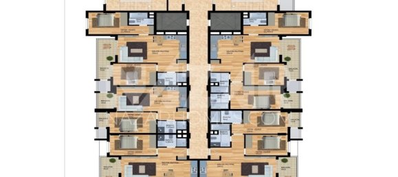 Appartement 1+1 à Alanya, Turkey No. 14340 27