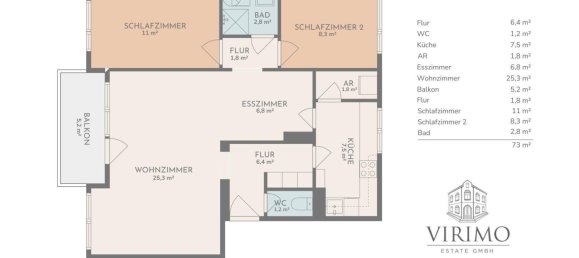 3 rooms Apartment in Wels, Austria No. 115937 9