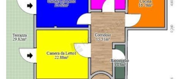 3 rooms Apartment in Naples, Italy No. 80819 34