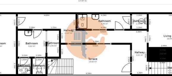 Edificio de 2 dormitorios en Vila Real de Santo Antonio, Portugal No. 127583 42