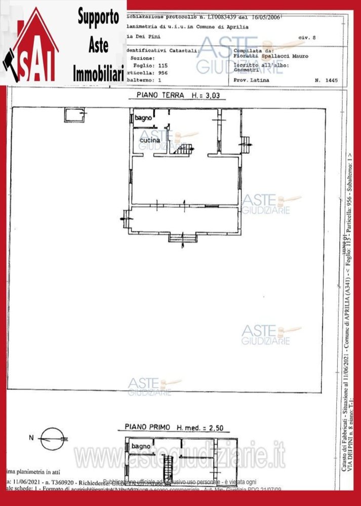 5 bedrooms Apartment in Aprilia, Italy No. 330949