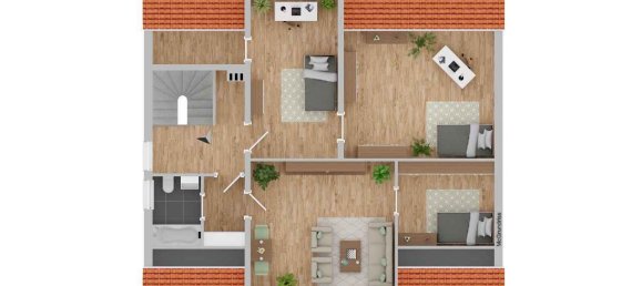 3 غرف نوم تاون هاوس في Hagen, Germany رقم 341959 14