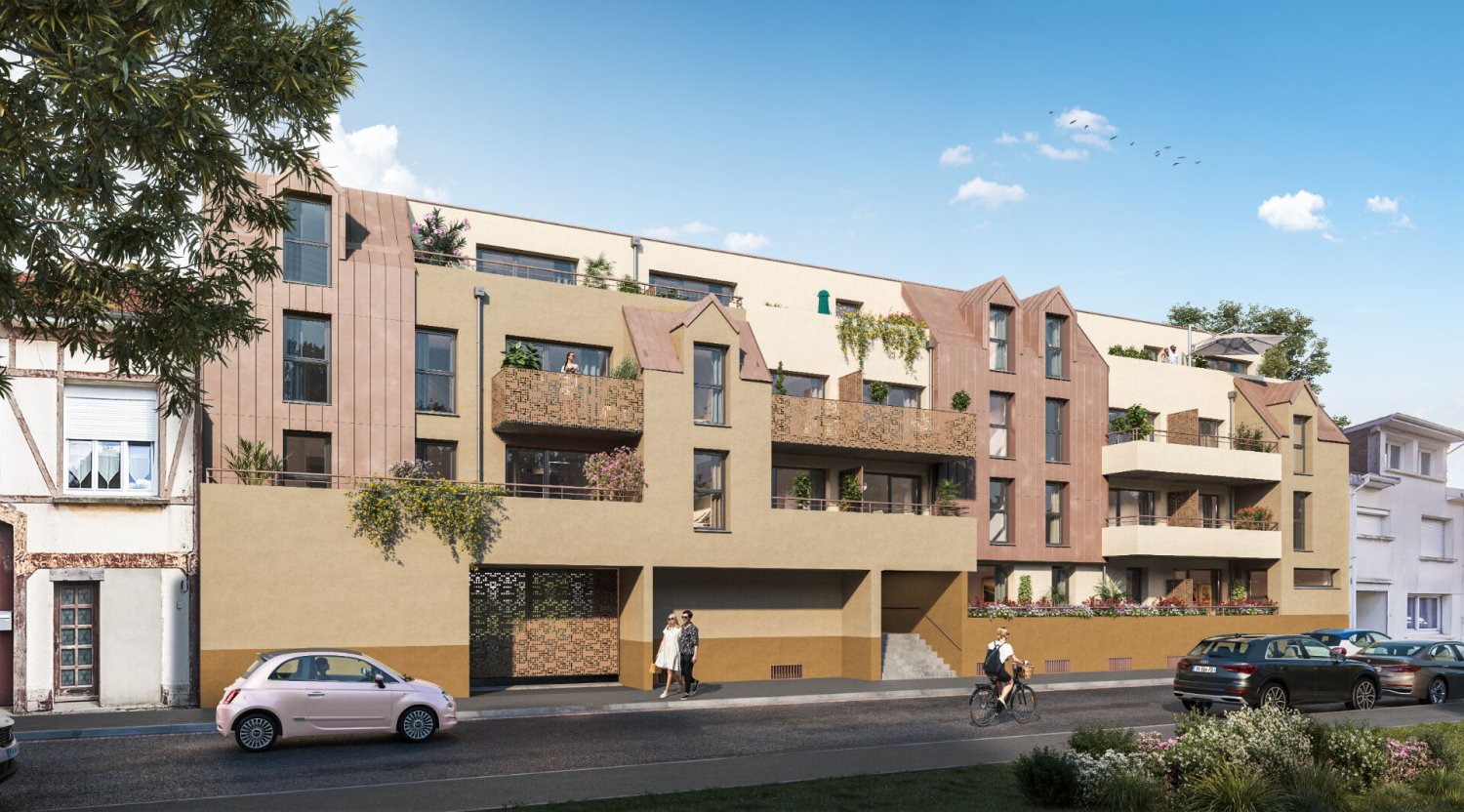 Квартира с 2 спальнями в Этапль, Франция № 231798