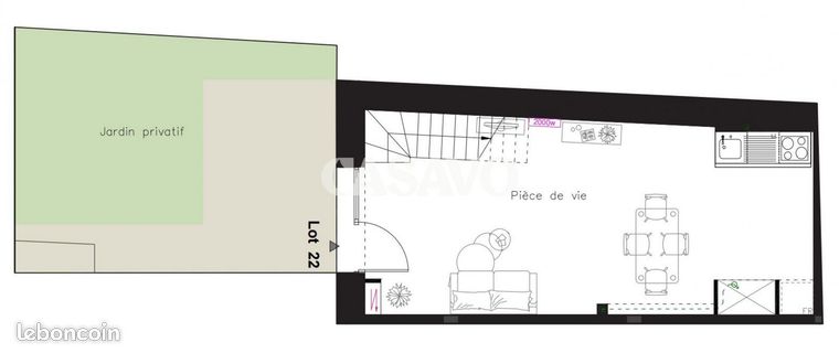 2 Schlafzimmer Doppelhaus in Rhone, France, Nr. 289277