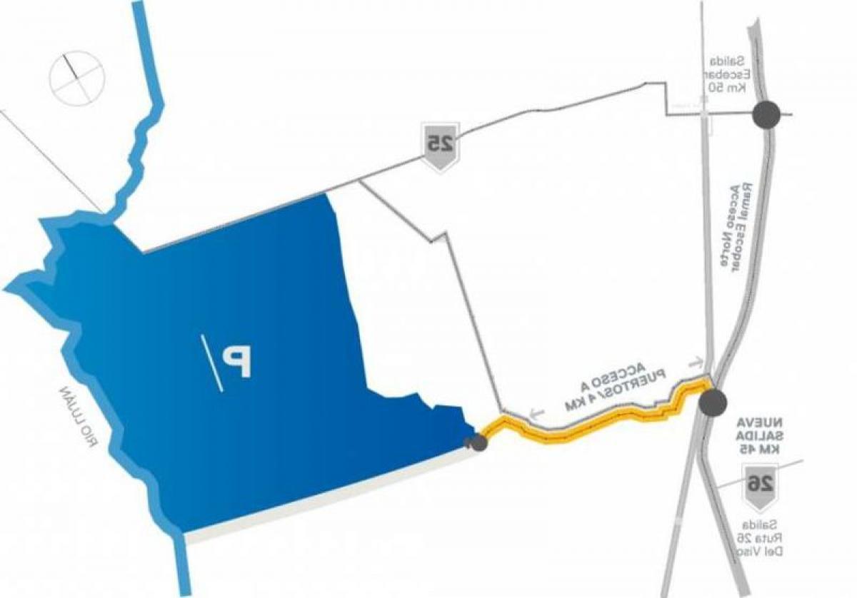  قطعة أرض في Escobar, Argentina رقم 43390